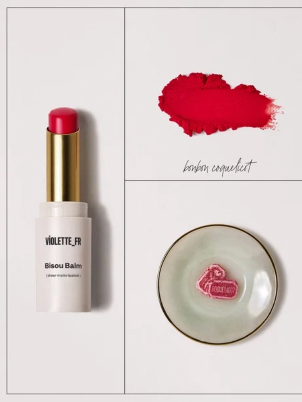 Violettefr Bisou Balm Bonbon Coquelicot